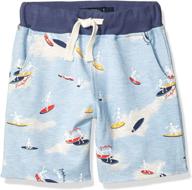 👖 lucky brand toddler boys' shorts: high-quality boys' clothing in stylish shorts logo