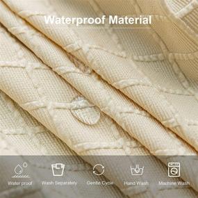 img 2 attached to 🌊 Genina Water-Resistant Kitchen Covers for Parsons Foodservice Equipment & Supplies