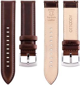 img 3 attached to 🕰️ Stylish Timepieces for Sophisticated Women: OTTOODY Release Leather Straps Elegant Women's Watches