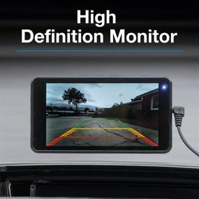 img 2 attached to 📹 Enhance Your Safety with Type S HD Backup Camera & 5" Monitor