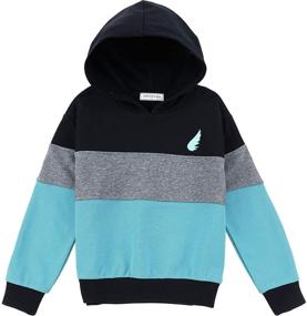img 4 attached to 👕 Sweatshirt Hoodies Pullover for Active Toddlers: Boys' Outdoor Clothing