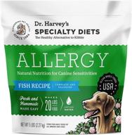 🐟 dr. harvey’s specialty diet allergy fish recipe: premium human grade dog food for dogs with sensitivities and allergies logo