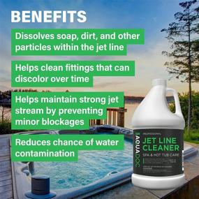 img 3 attached to Efficient Spa Jet Cleaner for Hot Tub and Jetted Tub Maintenance - AquaDoc GAL