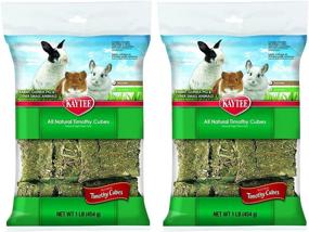 img 2 attached to 🐹 Kaytee Timothy Cubes, 2-Pound Total (Pack of 2)