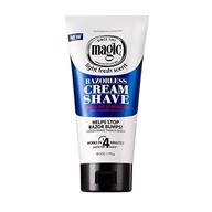 get a smooth and magical shave with magic razorless cream shave regular strength - 6oz (177ml) - 3 pack logo