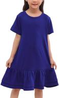 👗 gorlya gor1079 toddler girls' casual ruffle dresses for clothing logo