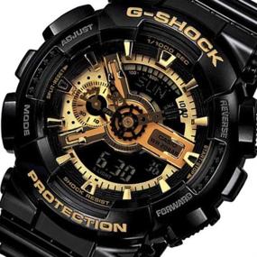 img 3 attached to Casio G Shock X Large Skeleton GA110GB 1