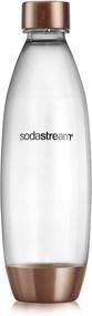 img 4 attached to 🍾 Effervescent Style: SodaStream 1 Liter Rose Gold Carbonating Bottle