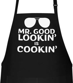 img 3 attached to Фартук "APRON DADDY" смешной фартук для мужчин.