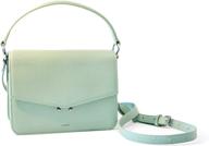 landa crossbody handbag removable eucalyptus logo