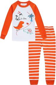 img 3 attached to 🎄 Christmas Children Boys' Clothing and Sleepwear: Shelry Pajamas for the Perfect Night's Sleep