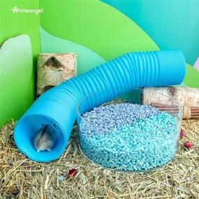 img 1 attached to 🐭 Niteangel Small Pet Fun Tunnel: Perfect for Adult Ferrets and Rats - 39 x 4 inches