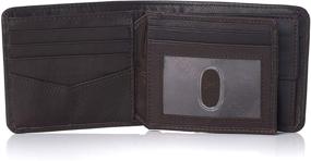 img 2 attached to Premium Alpine Swiss Leather Capacity Divided Men's Accessories & Wallets: Card Cases, Money Organizers & More!