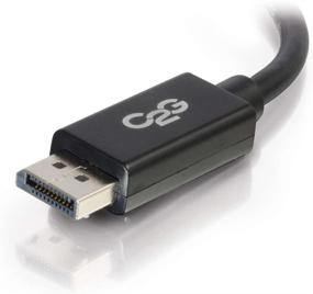 img 2 attached to 🔌 C2G Display Port Cable 8K: Male to Male, Black, 6 Feet (1.82 Meters) - Cables to Go 54401