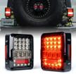 xprite 2007 2018 wrangler intensity taillights lights & lighting accessories logo