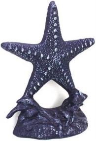 img 1 attached to Hampton Nautical K 0155 Solid Dark Blue Starfish Stopper