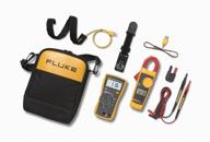 enhance hvac efficiency: fluke 🌡️ 116/323 multimeter and clamp meter combo kit logo