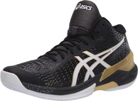 img 1 attached to Черные мужские волейбольные кроссовки ASICS Elite - спортивная обувь.