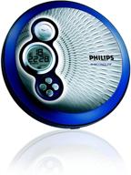 🎶 enhanced portable music experience: philips ax2420 cd player with advanced 45 sec skip protection logo