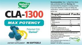 img 2 attached to 🌿 Nature's Way CLA Softgels – 1300mg, 90 Capsules