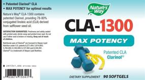 img 1 attached to 🌿 Nature's Way CLA Softgels – 1300mg, 90 Capsules