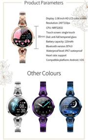 img 1 attached to Smart Watch Women Cell Phones & Accessories