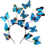 coucoland butterfly fascinator headpiece accessories women's accessories for special occasion accessories logo