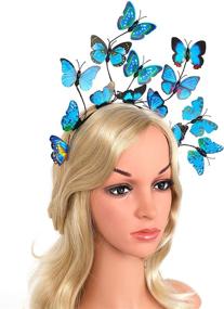 img 1 attached to Coucoland Butterfly Fascinator Headpiece Accessories Women's Accessories for Special Occasion Accessories