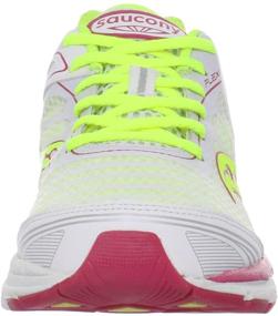 img 3 attached to Saucony Kinvara Athletic Little Citron Girls' Running Shoes