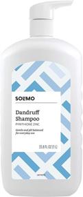 img 4 attached to 💆 Solimo Everyday Use Dandruff Shampoo - 33.8 Fluid Ounces