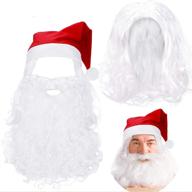 🎅 santa claus christmas costume in white логотип