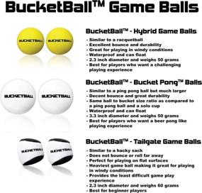 img 1 attached to BucketBall USA Edition: The Ultimate 🎯 Tailgate Game - Original Yard Pong Fun!