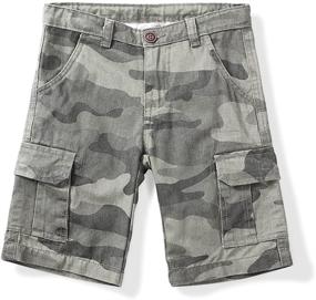 img 4 attached to 👖 OCHENTA Military Bottoms: Stylish Army Shorts with Multiple Pockets - Perfect Boys' Clothing