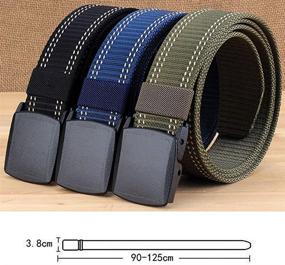 img 3 attached to 🌲 Versatile Nylon Webbing Outdoor Casual Buckle: Durable & Stylish Adventure Gear