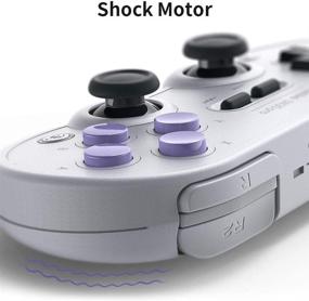 img 3 attached to 🎮 8Bitdo Sn30 Pro Bluetooth Gamepad (SN30 PRO-SN): Enhanced Gameplay with Joysticks, Rumble Vibration for Windows, Mac OS, Android, Steam, Switch, and More