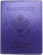 бумажники для паспорта кожаные держатели для вакцин логотип