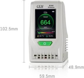 img 3 attached to 🌬️ Highly Precise Air Pollution Monitoring Device - CEM Detector