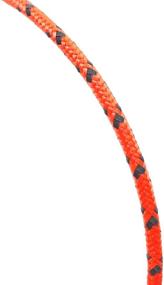 img 3 attached to 🟠 GM CLIMBING 50ft Orange Reflective Utility Cord - High Strength 2.5mm, 300LB, Hi-Vis, Less Stretch, Ideal Guyline for Tent, Tarp, Hammock, Rigging, and Outdoor General Use