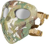 ultimate tactical airsoft mask: full face protection for halloween, cosplay & costume parties logo