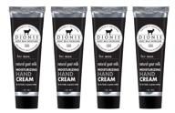 🧴 dionis men's natural goat milk hand cream - moisturizing formula - pack of 4 (1oz each) logo