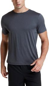 img 3 attached to 🏃 ATHLIO Men's Workout Running Shirts - 2 or 3 Pack, Quick Dry Athletic Shirts with Sun Protection, Short Sleeve Gym T-Shirts