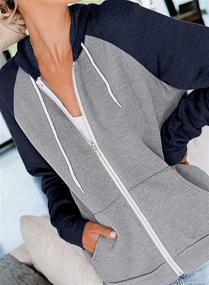 img 3 attached to Ezbelle Hoodies Drawstring Sweatshirts XX Large Sports & Fitness for Leisure Sports & Game Room