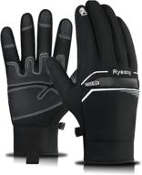 🧤 ryesoy winter gloves with touchscreen fingers for men and women - warm, insulated, and anti-slip for cycling, running, and outdoor work logo