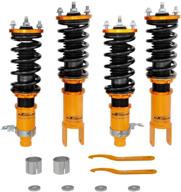 coilovers for honda civic 1988-2000 ek ej em eg ee ef ec eh coil spring over shock suspension struts adjustable height front rear logo