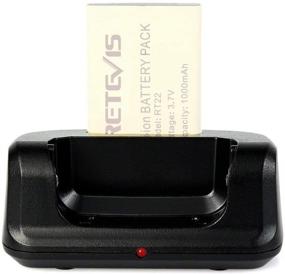 img 1 attached to Retevis RT22 RB19 Charging Base: Original and Compatible with Two-Way Radios (1 Pack)