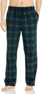 👖 nautica fleece sleep pants: top choice for comfortable nightwear in large men's sizes logo