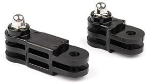 img 3 attached to 📷 Versatile Adjustable Arm Straight Joints Mount for GoPro, AKASO, Campark & other Action Cameras - Compatible with Hero 10 9 8 7 6 5 4 3 3+ 2 1