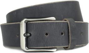 img 2 attached to 🏞️ Distressed Leather Belt for Smoky Mountain Enthusiasts