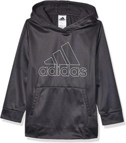 img 2 attached to 👕 Comfortable and Stylish: adidas Boys' Pullover Logo Sweatshirt for Casual Cool Looks