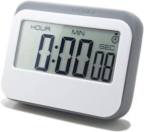 img 4 attached to ⏲️ LeisureLife Digital Timer: Multifunction Large LCD, 4 Modes, Clock, Countup, Countdown & Alarm, Exact to Second, Gray - Ideal for Kitchen, Study, Games & Time Management